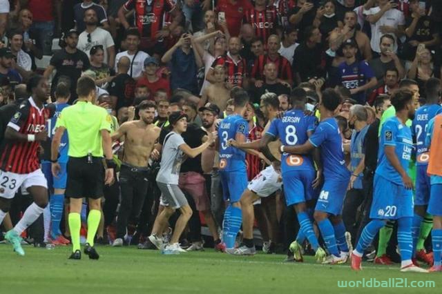 【转载】尼斯马赛“大乱斗”宣判：一方被扣分一方有人被禁赛